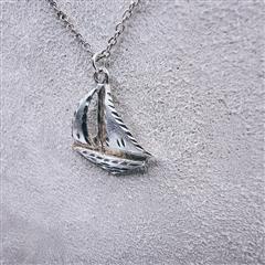 Silver PENDANT NECKLACE 925 Silver 4.11g